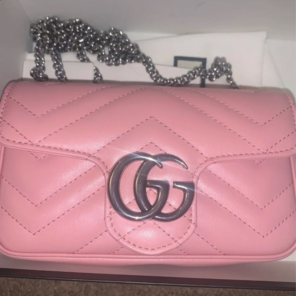 *SOLD*.    Gucci Super Mini Pink